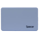 Rack ext. HDD/SSD 2.5" Spacer USB 3.0 albastru