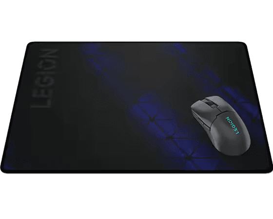 Lenovo Mouse pad Legion Gaming Control L, material: Textil cu baza cauciucata, dimensiuni: 450 x 400 x 2 mm, culoare: Negru - Albastru, greutate: 243 g