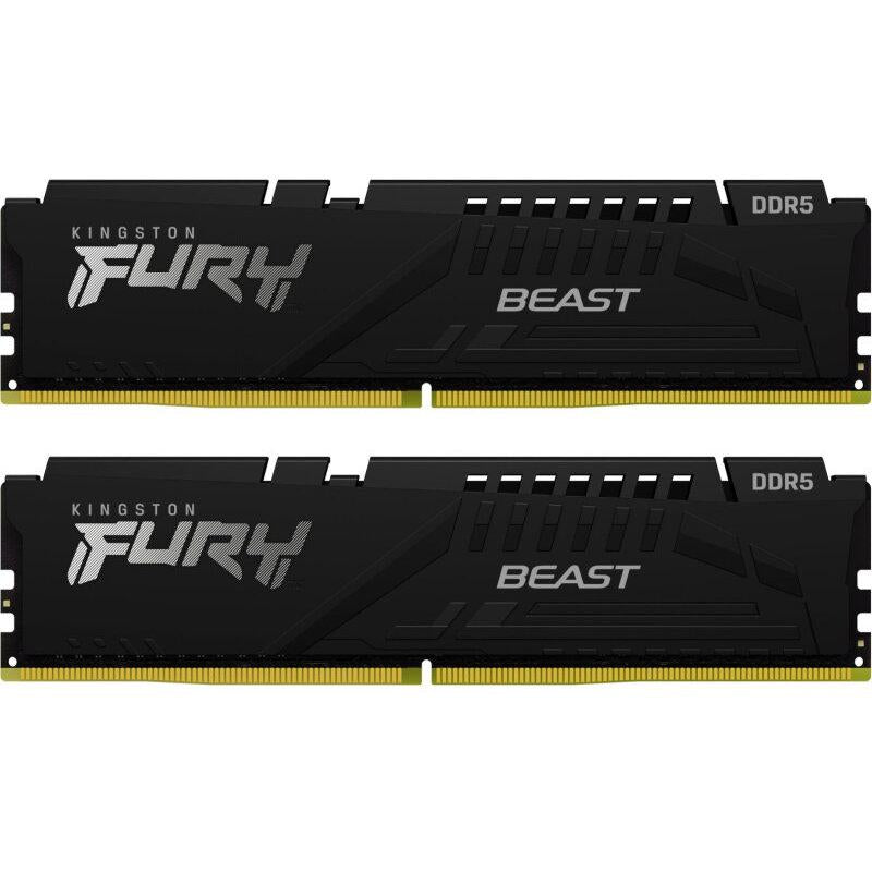 Memorie RAM Kingston FURY Beast 32GB DDR5 6000MHz CL30 Dual Channel Kit