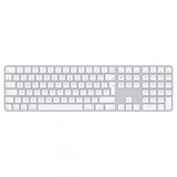 Apple Magic Keyboard (2024) w Touch ID and Numeric Keypad - Romanian - White Keys