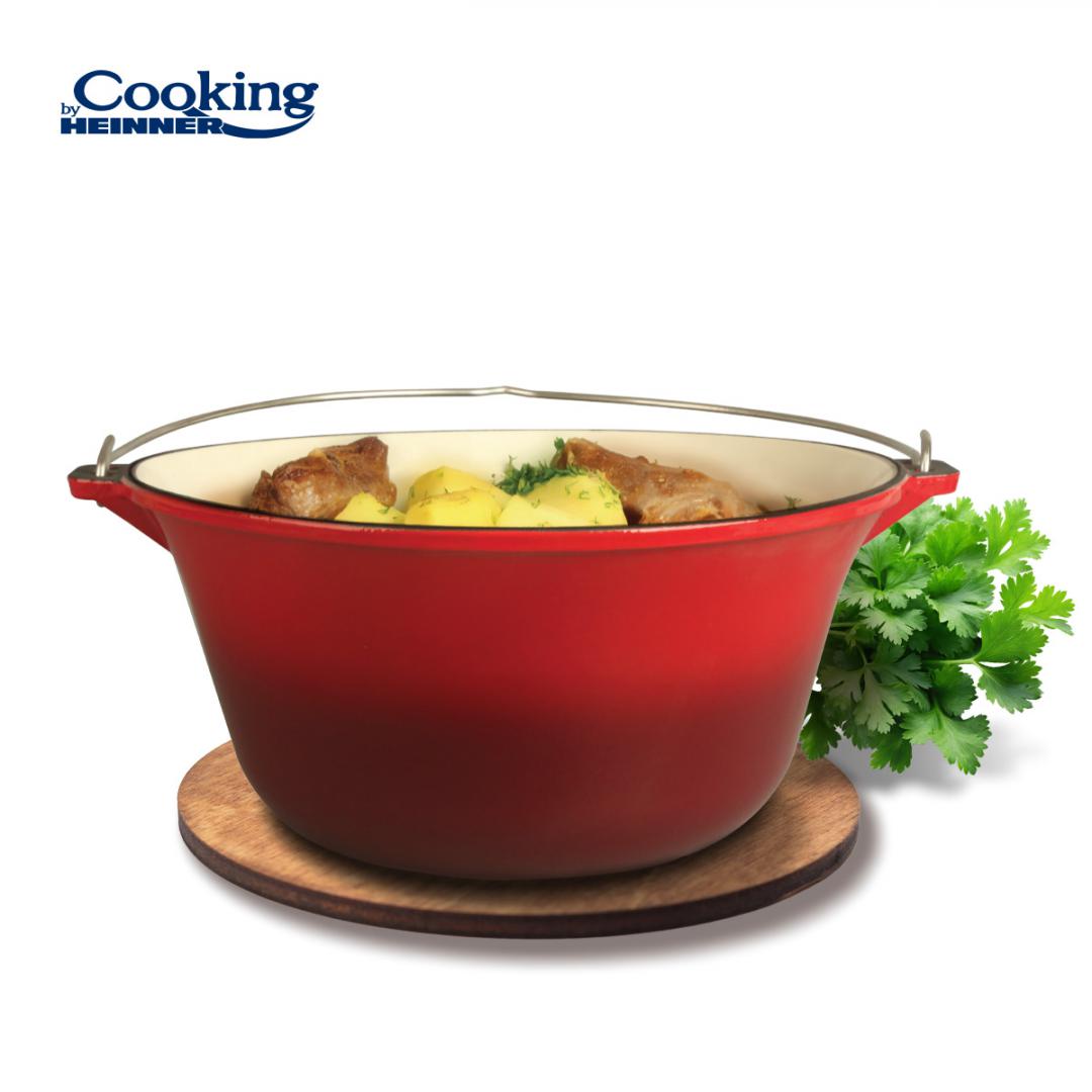 CEAUN DIN FONTA EMAILATA 37X17.5 CM, 10L, COOKING BY HEINNER