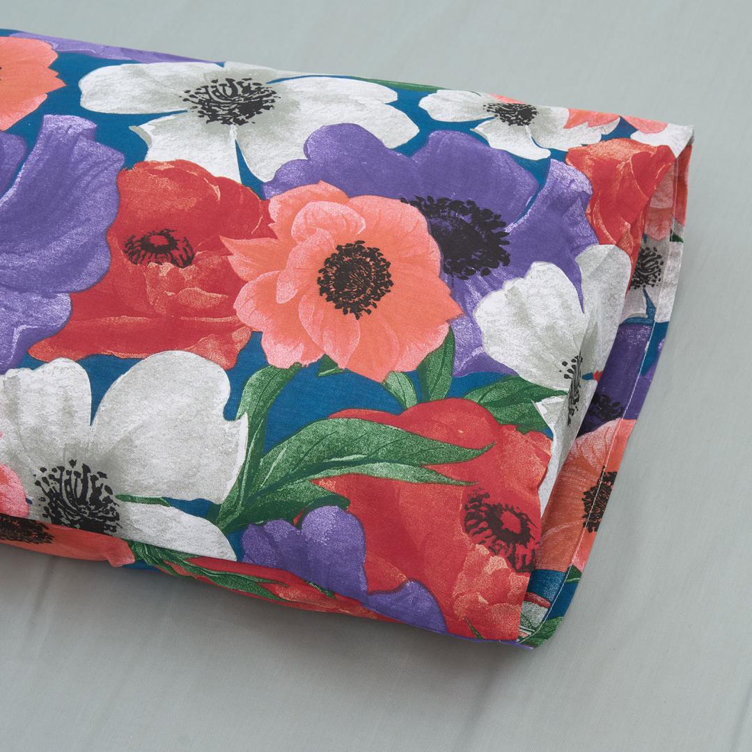 Lenjerie dubla 100% bumbac 4 piese, Nora