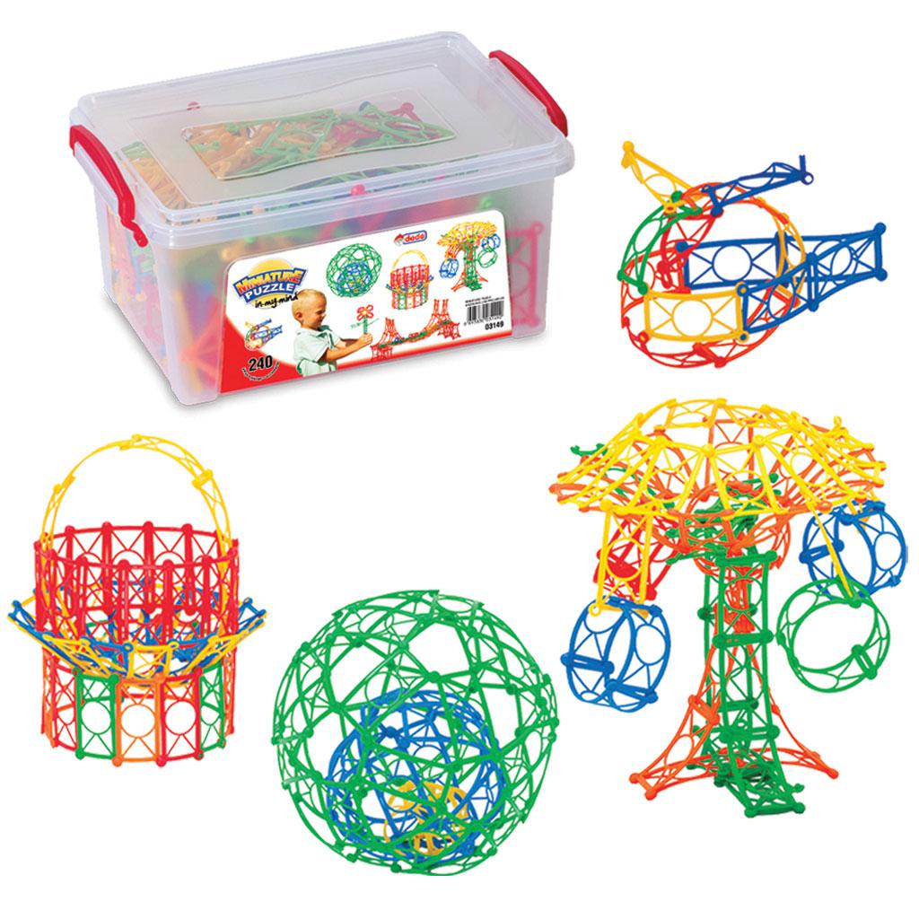 SET CONSTR. PUZZLE IN MINIATURA, 240 PCS