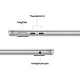 MacBook Air 13.6" Retina/Apple M5 (CPU 10-core, GPU 10-core, NeuralEngine16-core)/16GB/512GB - Silver - INT KB (No Adapter) - 2026 (CTO from MDH74RO/A)