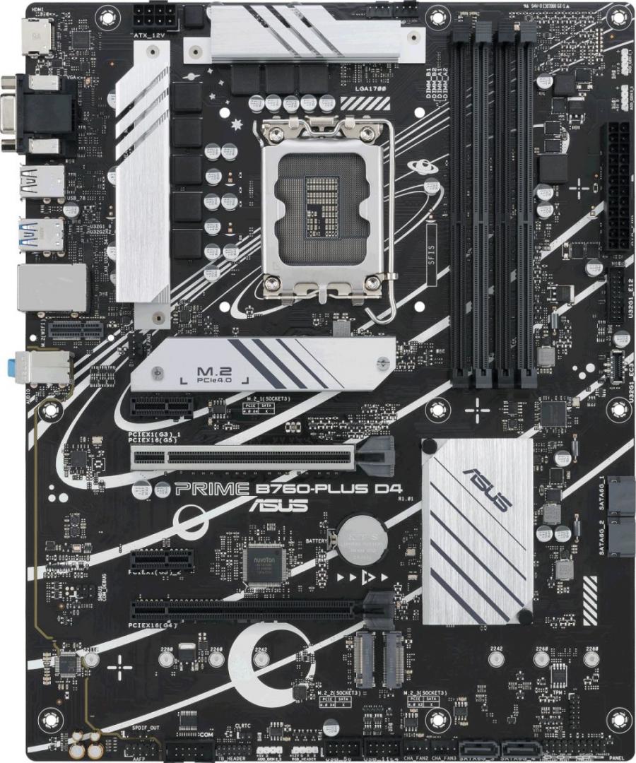 Placa de baza Asus Prime B760-PLUS LGA1700