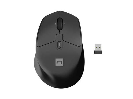 Kit Wireless tastatura si mouse NATEC NZB-2315, Da, Negru