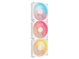 Ventilatoare Carcasa CORSAIR iCUE LINK LX120 REVERSE 3x120mm RGB ALB