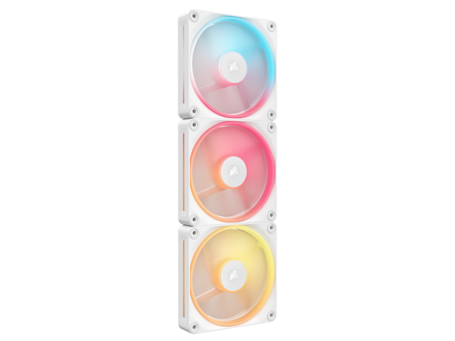 Ventilatoare Carcasa CORSAIR iCUE LINK LX120 REVERSE 3x120mm RGB ALB