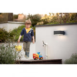 Aplica pentru exterior Philips Hedgehog, 1xE27, max 42W, IP44 ,182x160x91mm, Antracit