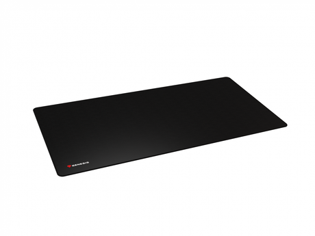 Mousepad Genesis Carbon 500 Maxi Logo, material cauciuc + textil, dimensiuni 900x450x2.5 mm, negru