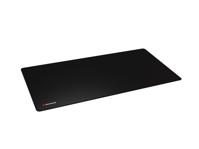 Mousepad Genesis Carbon 500 Maxi Logo, material cauciuc + textil, dimensiuni 900x450x2.5 mm, negru