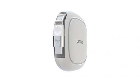 Cablu Lenovo 240W USB-C Retractable; Greutate: 0.07kg; Dimensiuni: 120 mm x 100 mm x 30 mm; Culoare: Alb; Garantie: 1 an