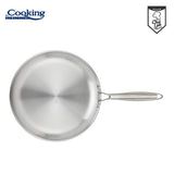 TIGAIE INOX IN 3 STRATURI 24X4.5 CM, TITANIUM3, COOKING BY HEINNER