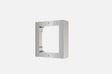 Panou frontal pentru un modul videointerfon modular Hikvision DS-KD- ACW1/S; montare aplicata; material otel inoxidabil; dimensiuni: 117mm x 1 07mm x4mm;