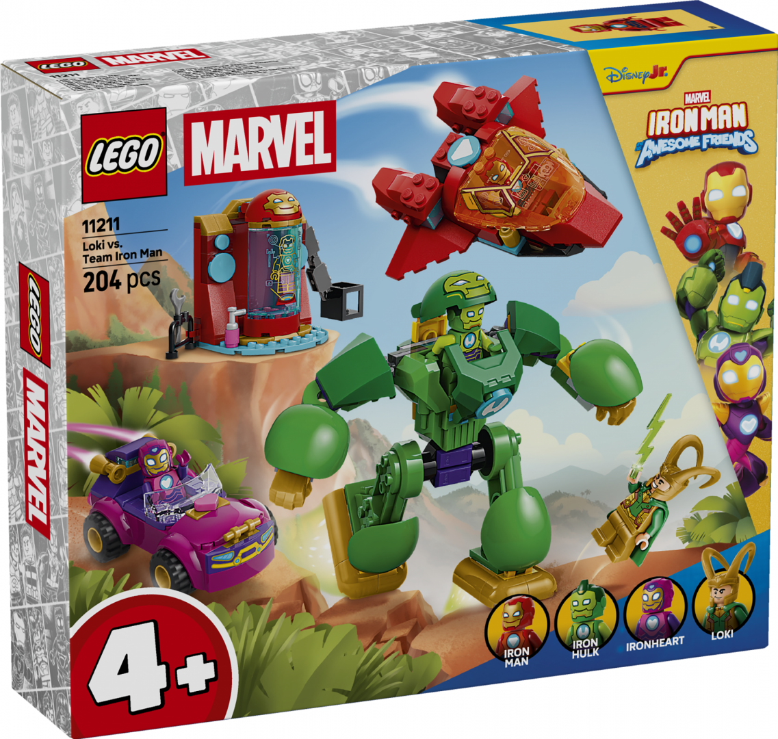 LOKI VS ECHIPA LUI IRON MAN LEGO11211