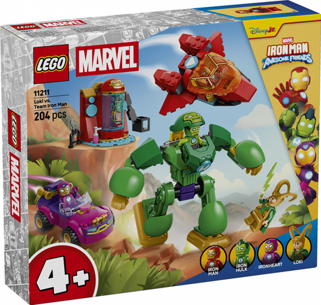 LOKI VS ECHIPA LUI IRON MAN LEGO11211