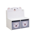 Bancuta cu spatiu de depozitare jucarii si carti Bear, U-Grow