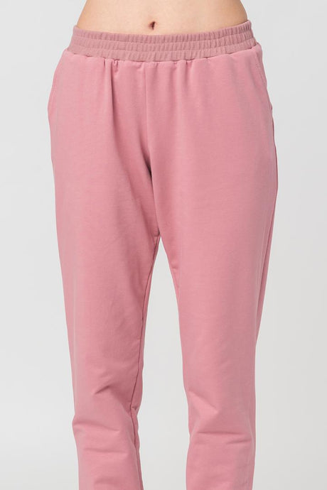 PANTALON DAMA COTON PINK-L