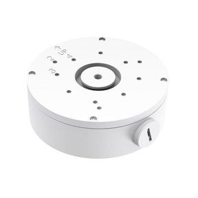 Doza conexiuni pentru camere Vigi VJB-305; material aluminiu; dimensiuni: 155.56 × 150 × 51 mm, greutate: 416g.