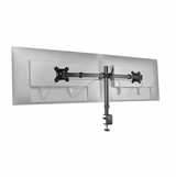 Suport Monitor Trust GXT 1120 Mara Dual Monitor Arm, montare birou, 510 x 860 x 115mm, VESA, 2.6 kg, negru
