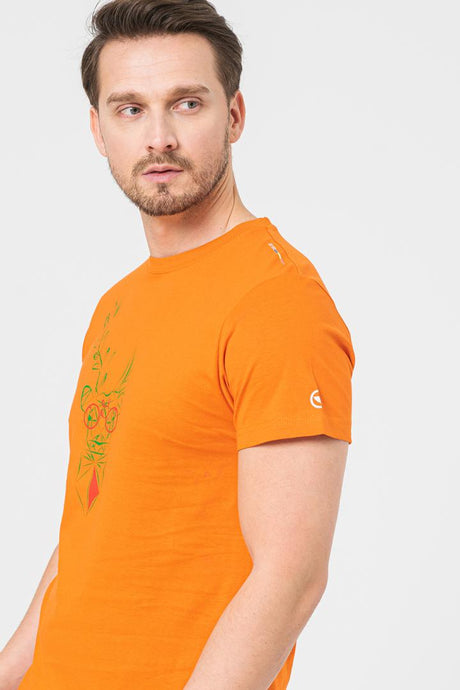 TRICOU  CERB FAMILIE BARBATI ORANGE-M
