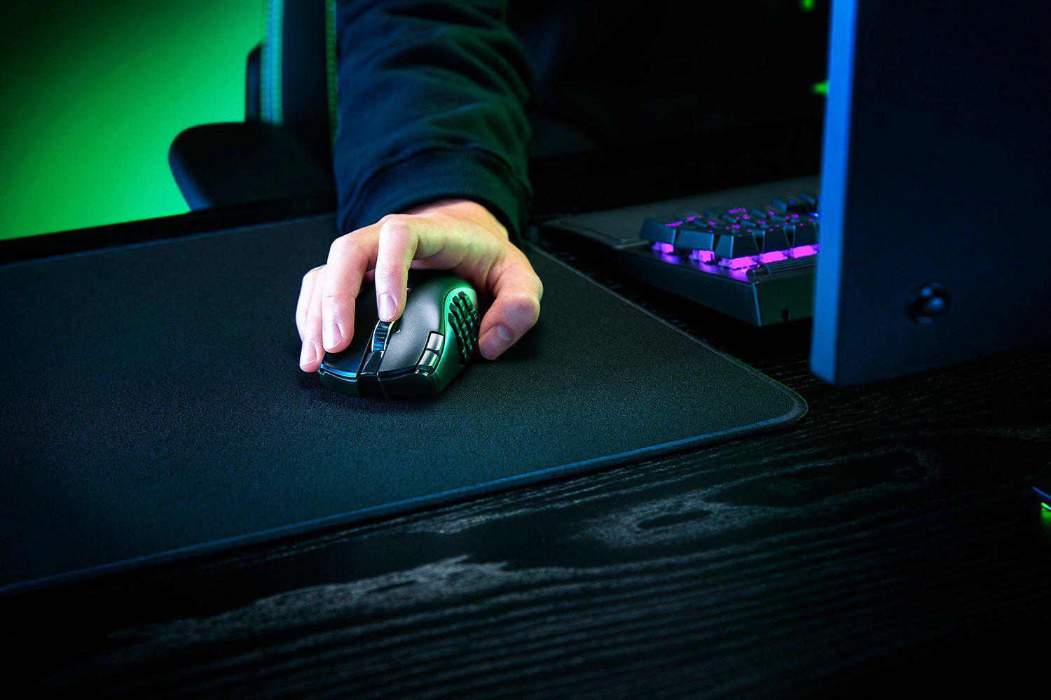Mouse Gaming Wireless Razer Naga V2 HyperSpeed, 30000 dpi, Negru