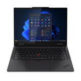 Laptop ThinkPad T14s 2-in-1 Gen 1; 14" WUXGA (1920x1200) IPS 500nits Anti-reflection / Anti-smudge, 100% sRGB, Low Power, Touch; Intel® Core Ultra 7 255U, 12C (2P + 8E + 2LPE) / 14T, Max Turbo up to 5.2GHz, 12MB; Video Integrated Intel® Graphics; RAM 1x 32GB Soldered LPDDR5x-7467; 1TB SSD M.2 2280