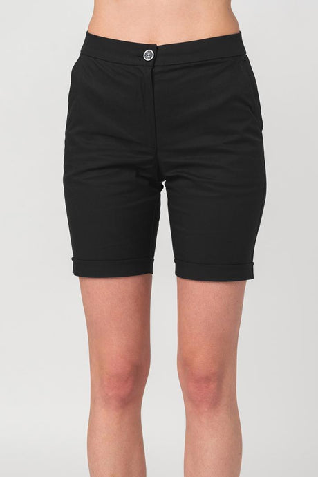 PANTALONI SCURT CASUAL FEMEI BLACK M