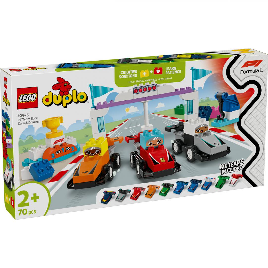 MASINI SI PILOTI DE CURSE F1, LEGO 10445