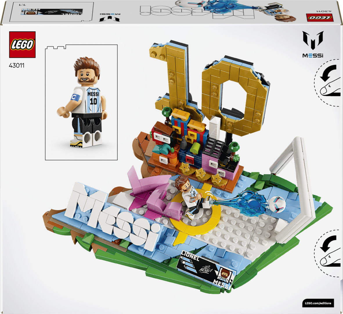 LIONEL MESSI  MOMENTE IMPORTANTE DIN FOTBAL  LEGO43011