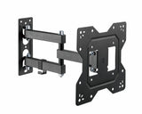 Suport de perete Akai cu inclinatie +3/-10°, diagonala display 23"-43", VESA min. 100x100, VESA max. 200x200, suporta pana la 30kg, distanta fata de perete MAX 378mm, negru