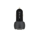Incarcator auto Tellur FCC8, 6A, 36W (QC 3.0 + QC 3.0), negru