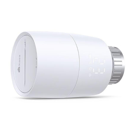 TP-LINK KE100, Termostat smart wireless pentru calorifer, 2.4 GHz Wi-Fi, 868 MHz, Android 5.0 sau mai recentă, iOS 10 sau mai recentă.