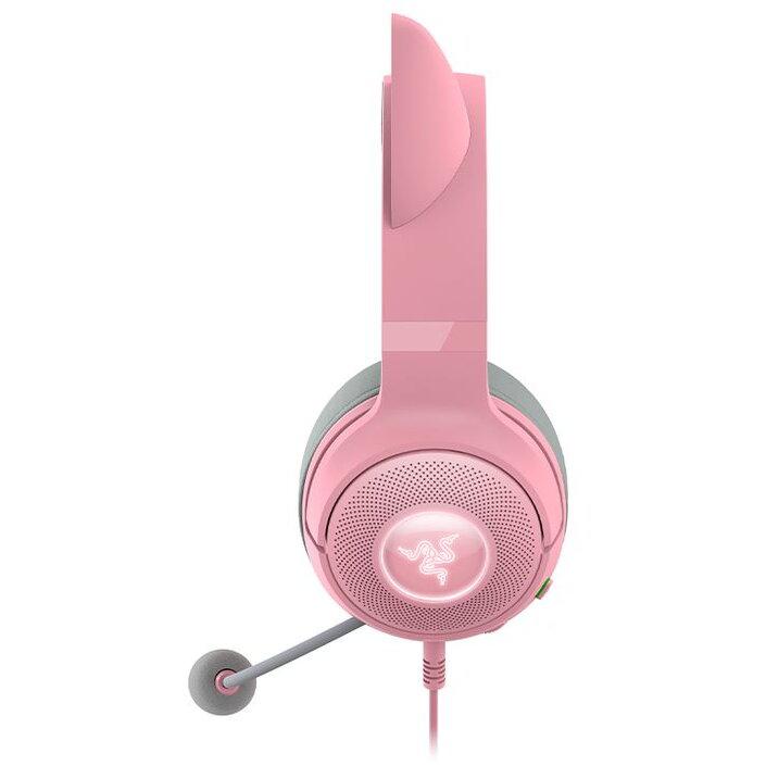 Casti Razer Kraken Kitty V2 USB-A, negru