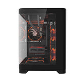 Carcasa 1STPLAYER UV5 Cube Tower ARGB NEGRU