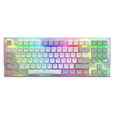 Tastatura Mecanica Gaming HATOR Gravity TKL, RGB, USB, Alb