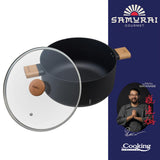SEMIOALA ALUMINIU + CAPAC 24X12.5 CM, 5.3 L, RIKITO WATANABE, COOKING BY HEINNER