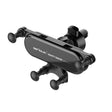 Suport auto telefon Gravity Serioux CH04,  Material: ABS, Mod de instalare: tip cataramă, poziție fixă: aerisire, culoare: negru, potrivit pentru: telefon mobil