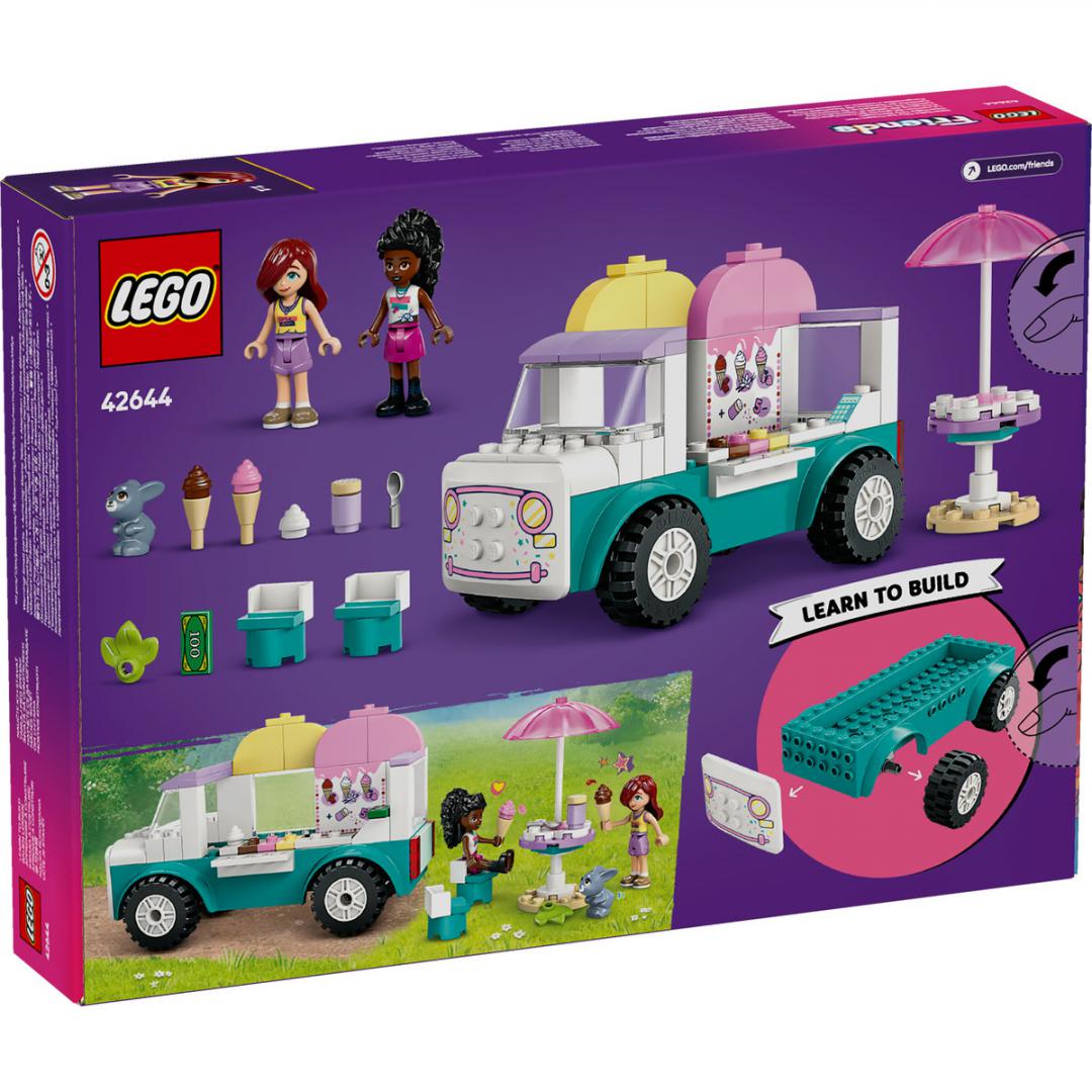 FURGONETA DE INGHETATA IN ORASUL HEARTLAKE, LEGO 42644