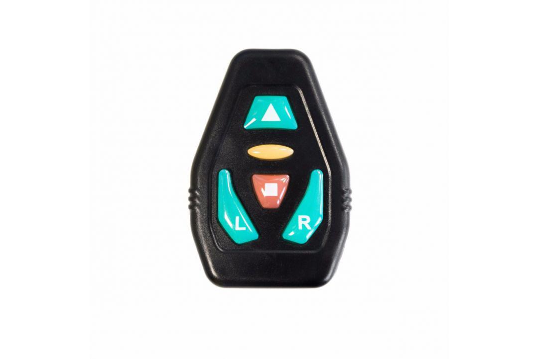 BORSETA SA PEGAS CU SEMNALZARE 30LED, CULOARE LED VERDE ROSU, BATERIE LITIU REINCARCABILA 650MAH, 180X120X110MM, GRI ALBASTRU