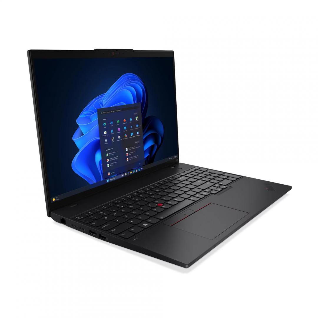 Laptop Business Lenovo ThinkPad L16 Gen 2, cu procesor AMD Ryzen 7 PRO 250, 16'' IPS, 32 GB DDR5, 1 TB SSD, AMD Radeon 780M, Windows 11 Pro