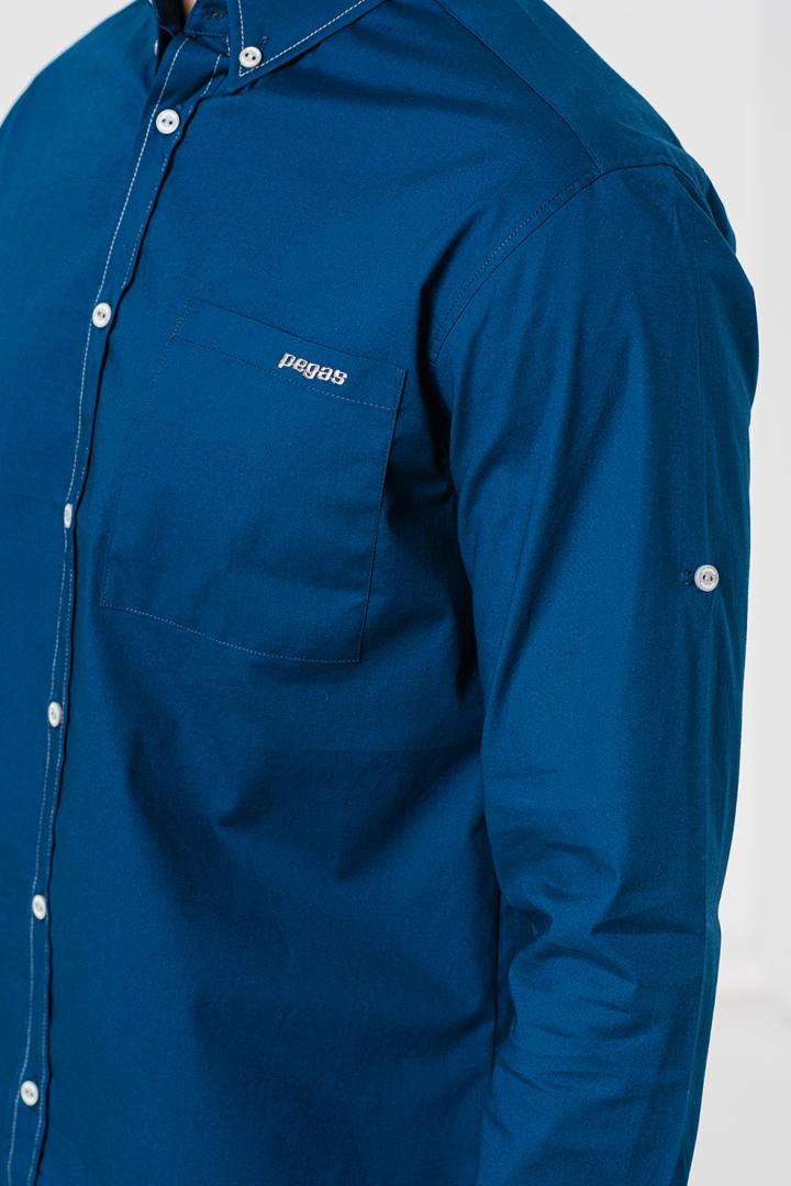 CAMASA CASUAL BARBATI LIGHT NAVY S