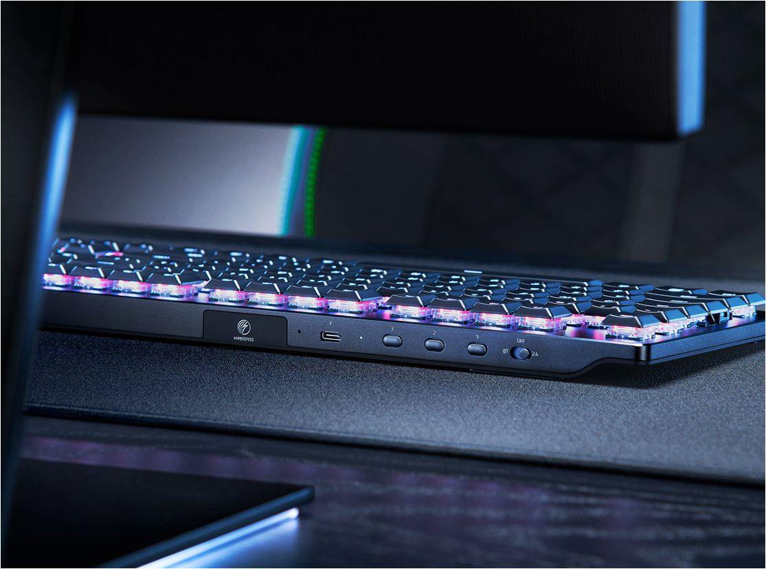 Tastatura Mecanica Gaming Razer DeathStalker V2 Pro Tenkeyless, RGB, Wireless, Negru