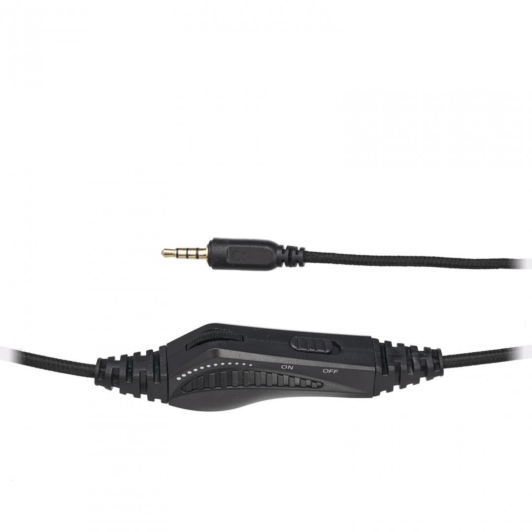 Casti cu microfon X by Serioux RUARI, Gaming, negru