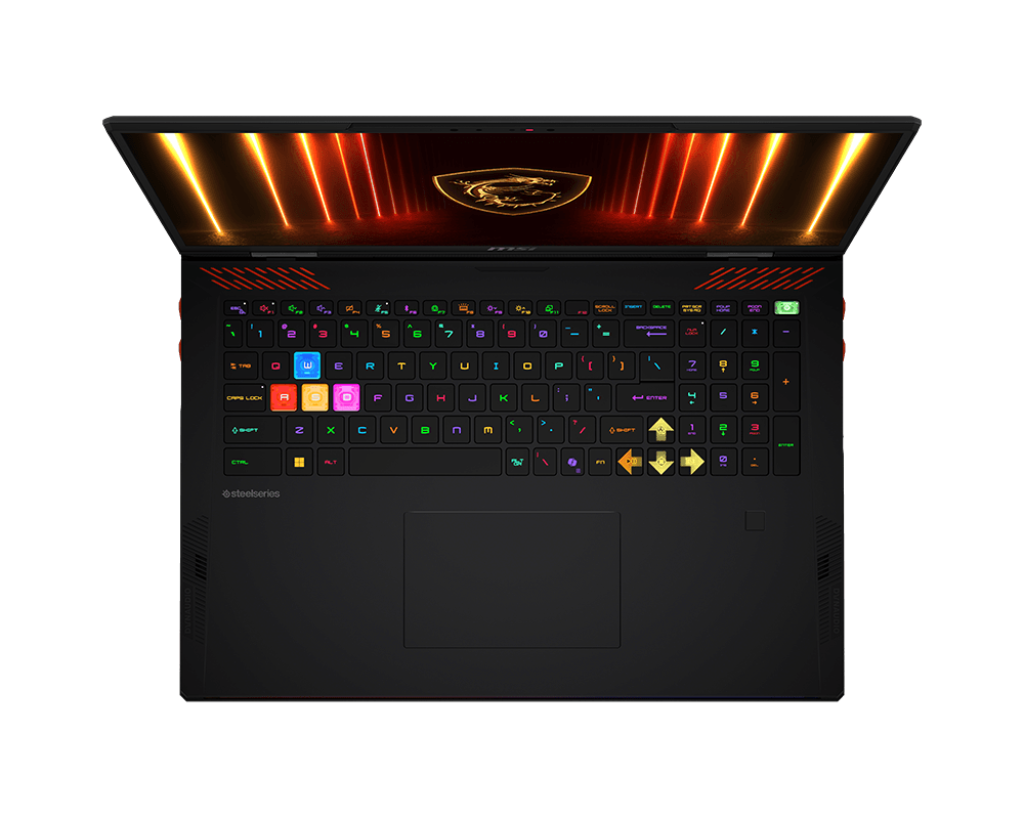 Notebook Gaming MSI Raider A18 HX A9WIG, cu procesor AMD Ryzen 9 9955HX3D, 18'' MiniLED, 64 GB DDR5, 2 TB SSD, NVIDIA GeForce RTX 5080, 16GB GDDR7, Windows 11 Home
