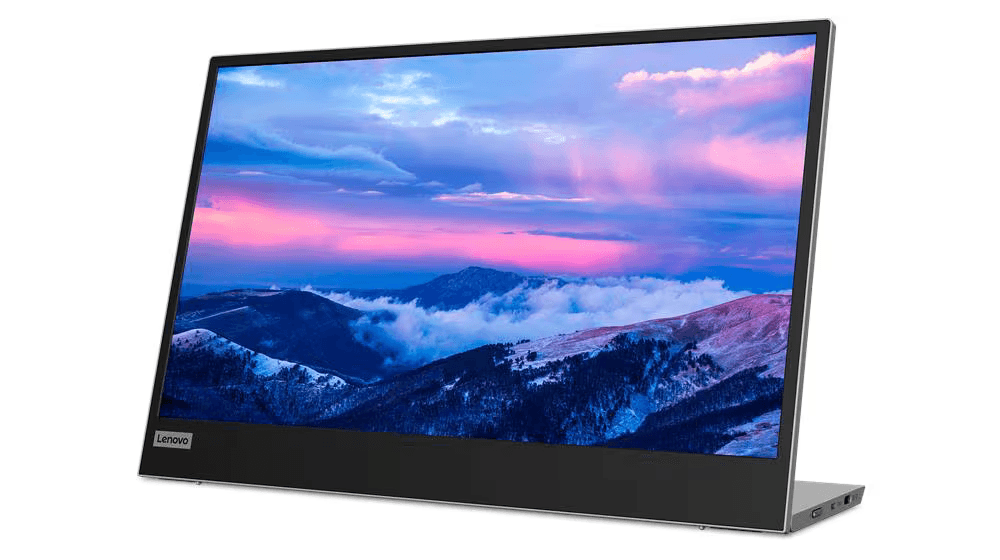 Monitor Consumer Lenovo L15, 15.6", 1920 x 1080 pixeli, Black, Grey, 2 ani Garantie