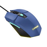 Mouse Trust GXT110W Felox cu fir 400 DPI, albastru