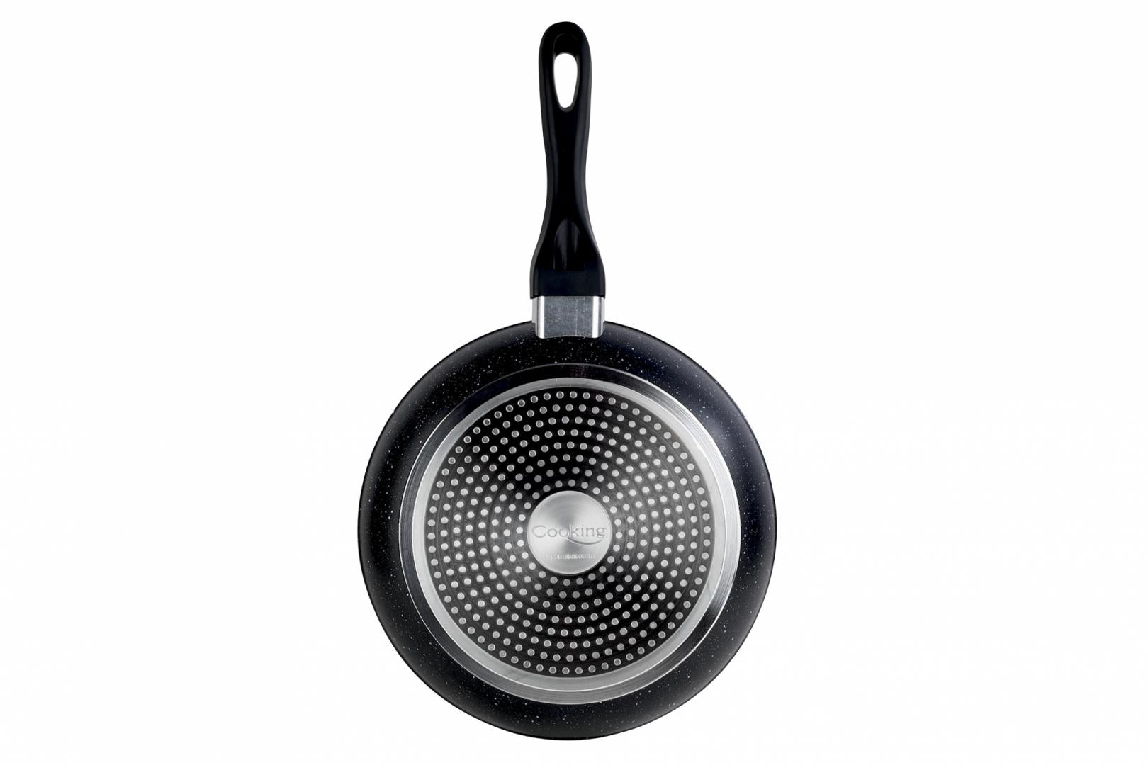 TIGAIE ALUMINIU 22X4.8 CM, BLACK SAND, COOKING  BY HEINNER