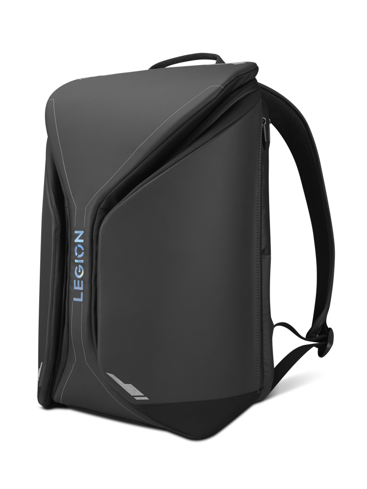 Rucsac Lenovo Legion 16 Armored GB900 pentru laptop de gaming de 16 inch; fabricat din poliester, cu invelis exterior din poliuretan;  potrivit pentru dispozitive cu dimensiuni de pana la: 36 cm x 2.4 cm x 29 cm; greutate: 1.3kg; culoare: negru