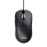 Mouse Trust GXT981 Redex cu fir, USB 2.0, 10000 DPI, negru